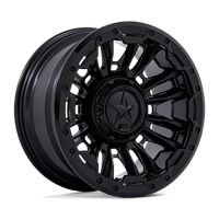 XD WHEELS l BOMBER MATTE BLACK W / G-BLACK RING