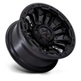 XD WHEELS l BOMBER MATTE BLACK W / G-BLACK RING
