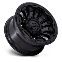 XD WHEELS l BOMBER MATTE BLACK W / G-BLACK RING