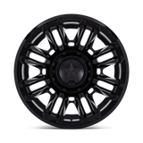 XD WHEELS l BOMBER MATTE BLACK W / G-BLACK RING