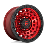FUEL l ZEPHYR Model D632 CANDY RED BLACK BEAD RING