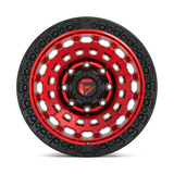 FUEL l ZEPHYR Model D632 CANDY RED BLACK BEAD RING